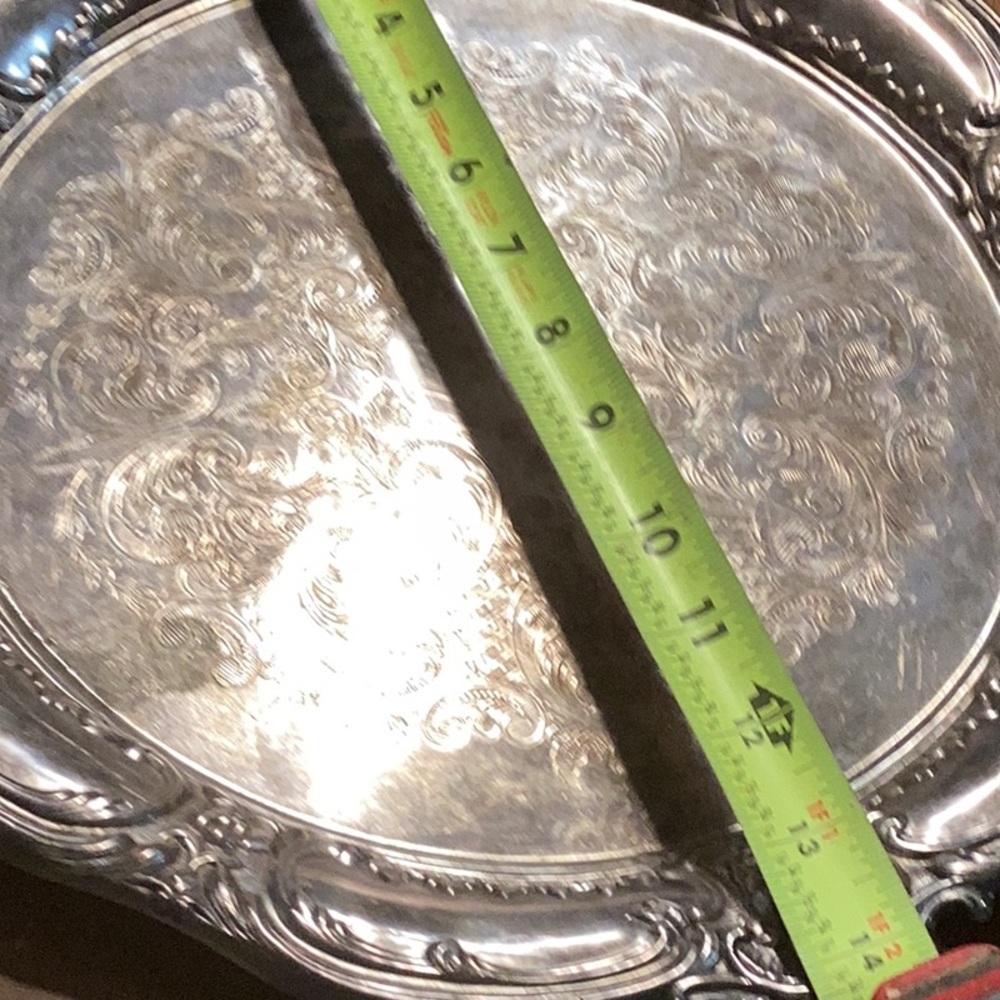 Silver tray